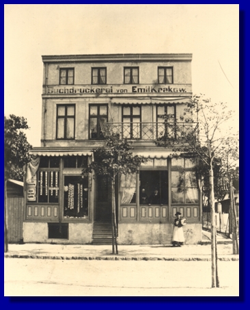 Buchdruckerei Krakow 1889